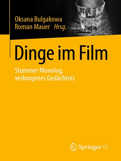 Title details for Dinge im Film by Oksana Bulgakowa - Wait list